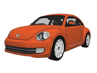 超精细汽车<em>模型</em> 大众 <em>甲壳虫</em> Volkswagen Beetle